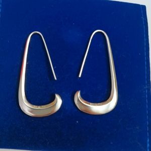 Sterling silver dangle earrings